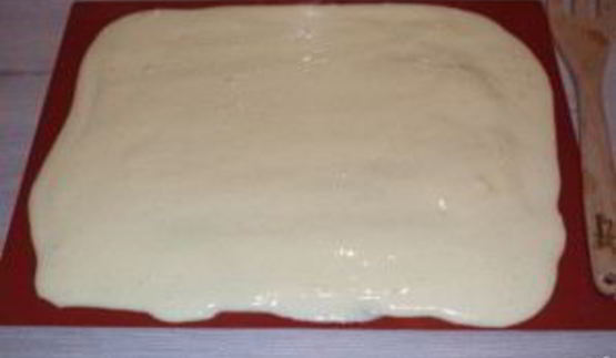 сладкий новогодний рулет