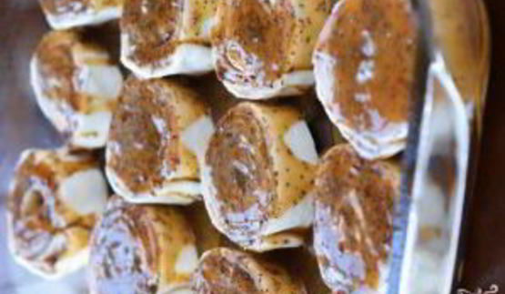 слоеный рулет с ветчиной и сыром