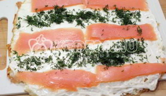 сырный рулет новогодняя сказка