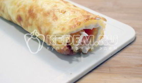 сырный рулет новогодняя сказка