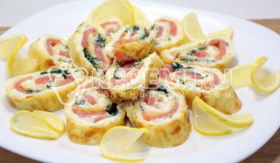 сырный рулет новогодняя сказка