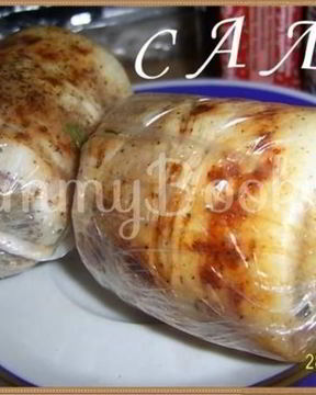 Сало с чесноком и перцем под прессом