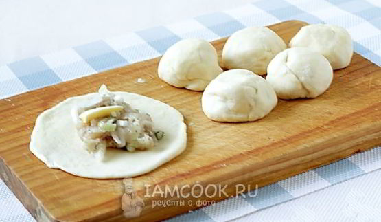 самса с курицей