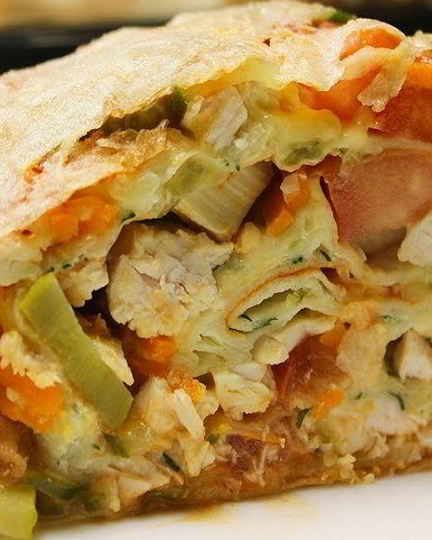 Рецепт домашней шаурмы с курицей