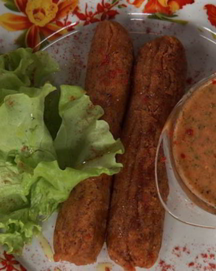 Рецепт сосисок из фасоли с томатной сальсой