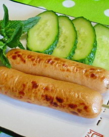 Рецепт сосисок на углях