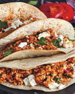 Такос на углях с индейкой