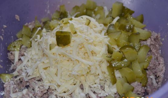 тарталетки с печенью трески