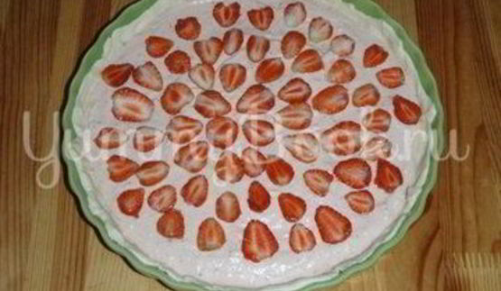 клубничный тарт