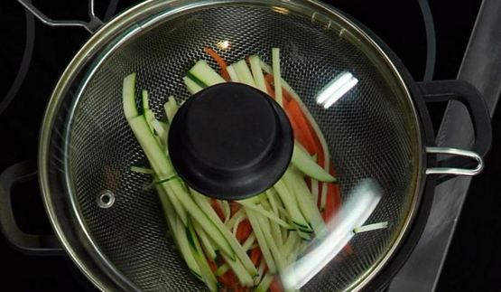 тигровые креветки, маринованные с ванилью