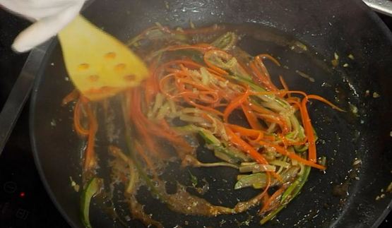 тигровые креветки, маринованные с ванилью