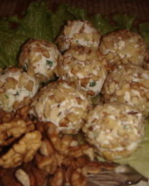 Творожно-сырные шарики на закуску