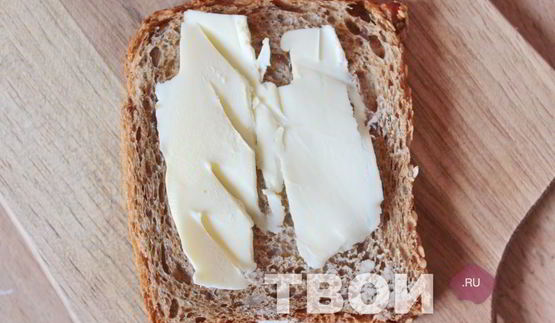 яичница в хлебе