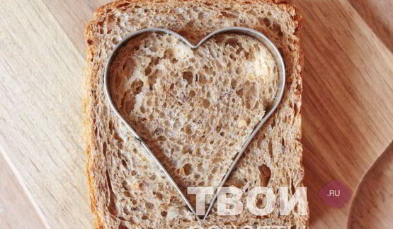 яичница в хлебе