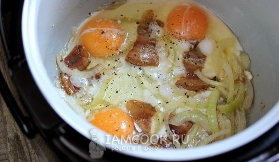 яичница в мультиварке