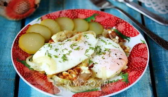 яичница в мультиварке