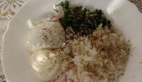 закуска елочка