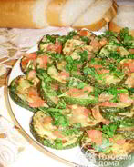 Закуска из кабачков