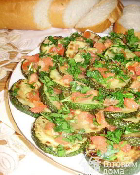 Закуска из кабачков
