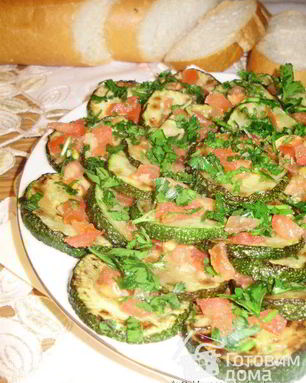 Закуска из кабачков