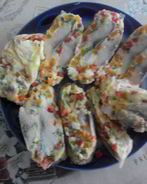 Закуска из сельди Мозайка