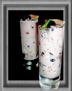 Закуска из сельди с черной смородиной