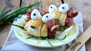 Закуска из сосисок