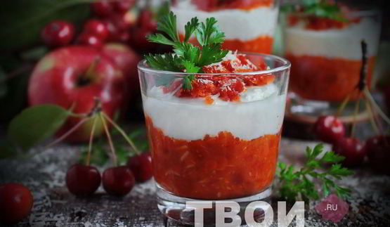 закуска из яблок