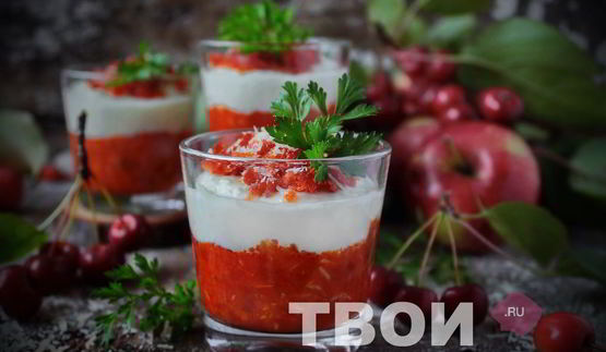 закуска из яблок