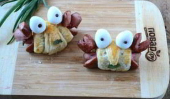 закуска крабик