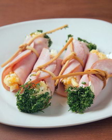 Рецепт закуски вкусные свитки