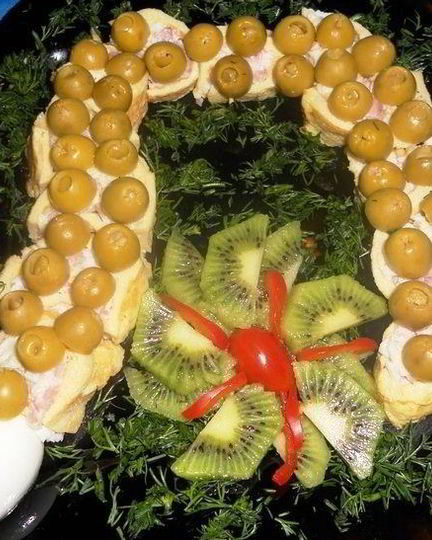 Рецепт закуски змейка