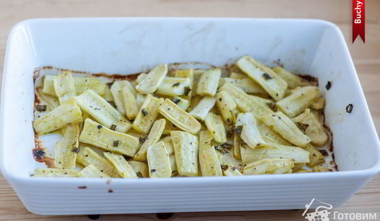 запеченные огурцы