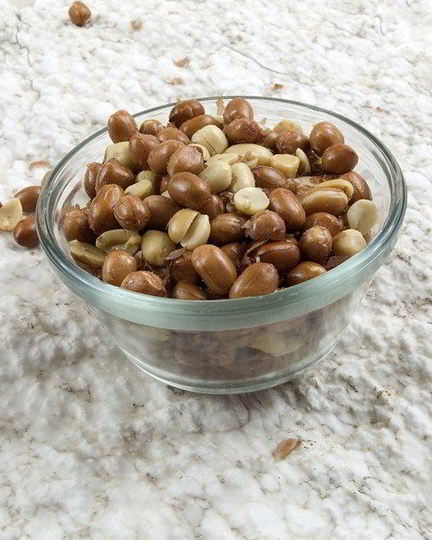 Рецепт жареного арахиса в специях и чесноке