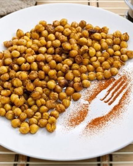 Рецепт жареного нута